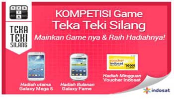Indosat Gelar Kompetisi Games Teka Teki Silang
